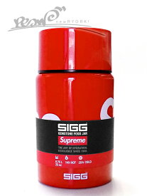 【30％OFF GW Special SALE】【メンズ ボトル・レッド】Supremeシュプリーム【Supreme/SIGG 0.75L Food Jar】【FW21A44】”シュプリームシグ別注真空断熱フードジャー0.75L”