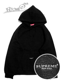 【20％OFF GW Special SALE】【メンズ プルオーバーパーカー・ブラック】Supremeシュプリーム【MICRO LOGO HOODED SWEATSHIRT】【SS22SW81】【L XL】”シュプリームマイクロロゴプルオーバーパーカー”