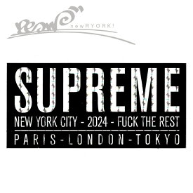 【送料無料】【ステッカー】Supremeシュプリーム”非売品のシュプリームステッカー”