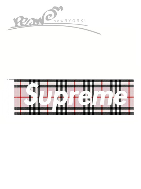楽天市場】【送料無料】【ステッカー】SupremeシュプリームBURBERRY 