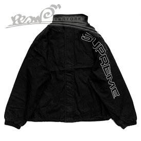 【楽天スーパーSALE 20％OFF】【メンズ ジャケット・ブラック】Supremeシュプリーム【Spellout Embroidered Ripstop Track Jacket】【FW25J83】【M L XL XXL 】”シュプリームスペルアウトロゴ刺繍リップストックトラックジャケット”