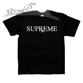 【送料無料】【楽ギフ_包装】【メンズ Tシャツ・ブラック】Supremeシュプリーム【RX Tee】【FW25T66】【M L XL XXL】”シュプリームRXTシャツ”