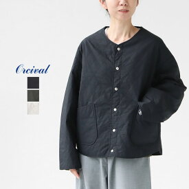 ORCIVAL オーシバル｜コットンタイプライター ショートブルゾン OR-A0572MTY