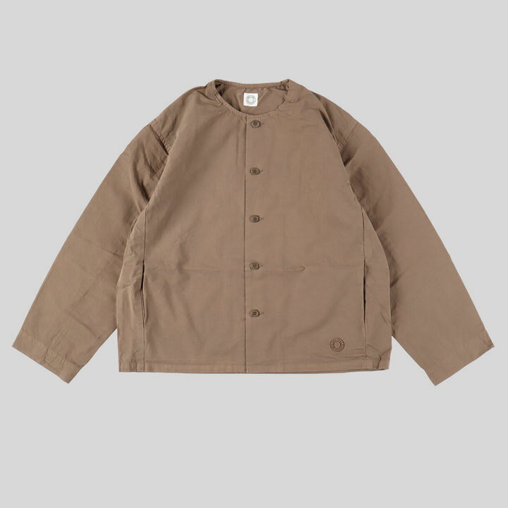 楽天市場】ORCIVAL オーシバル｜コットンツイル ノーカラーシャツ 