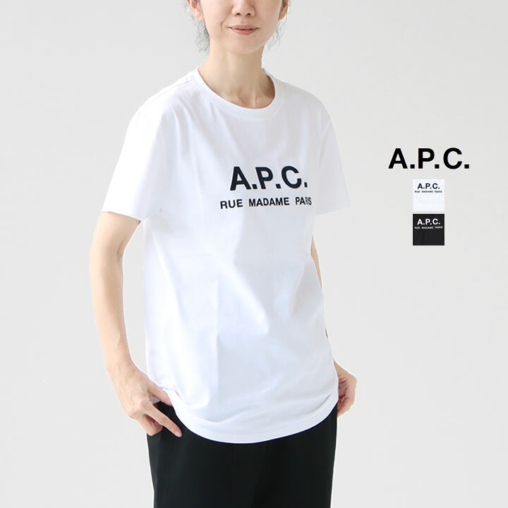 楽天市場】【正規取扱店】A.P.C. アーペーセー｜Rue Madame Tシャツ 