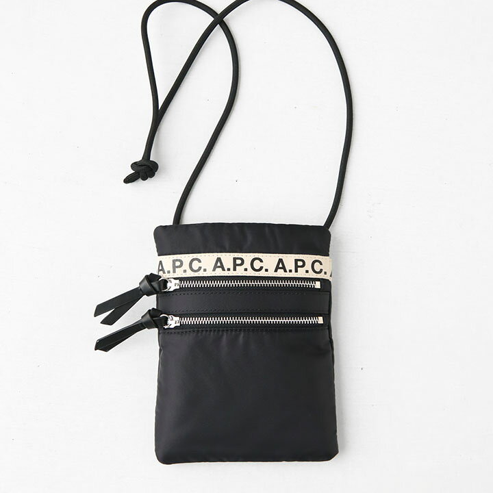 楽天市場】【正規取扱店】A.P.C.(アーペーセー) Repeat ネックポーチ 