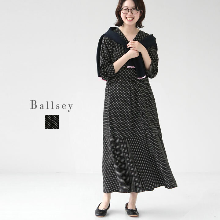 楽天市場】Ballsey(ボールジィ) ドットプリント Vネックマーメイド 