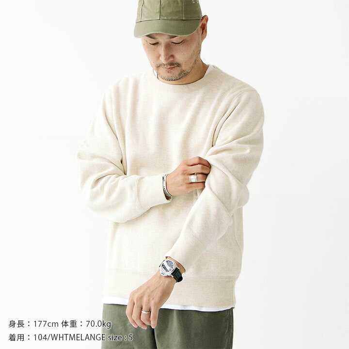 楽天市場】FilMelange(フィルメランジェ) ROLF スウェットシャツ 