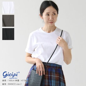 gicipi(ジシピ) MARMO クルーネックTシャツ※簡易包装で1枚のみネコポス配送可能です。