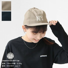 COOPERSTOWN BALL CAP(クーパーズタウン ボールキャップ) CORDUROY ロゴキャップ(NYBYC36MD-BF)