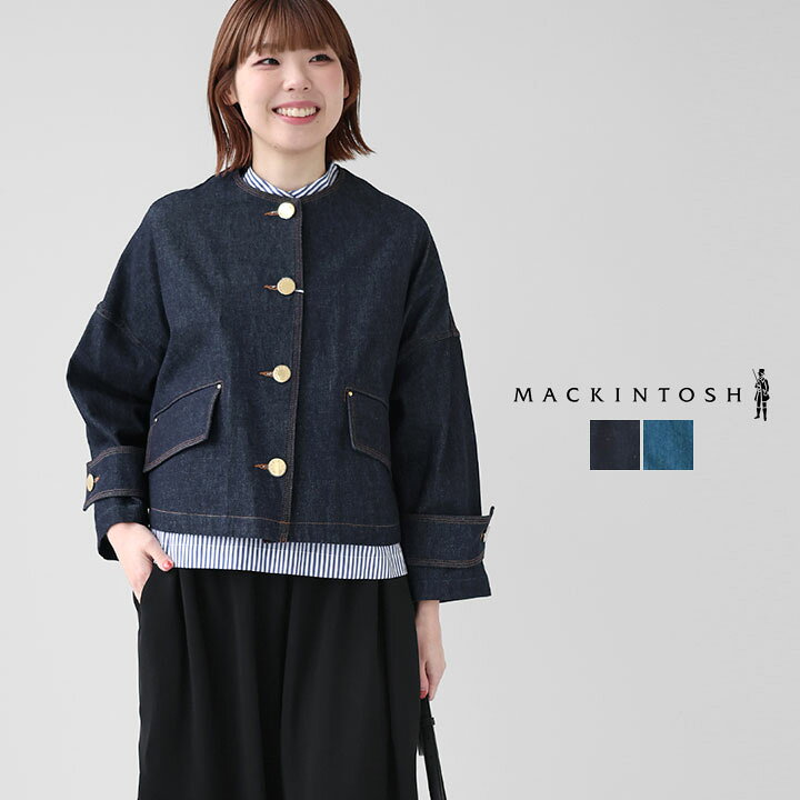 楽天市場】MACKINTOSH(マッキントッシュ) HUMBIE ノーカラーデニム  