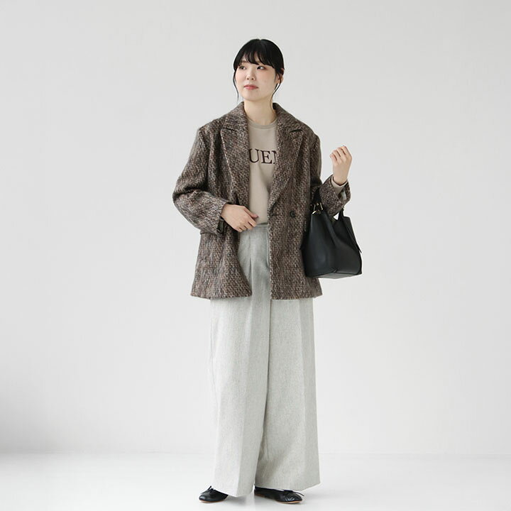 楽天市場】MACPHEE(マカフィー) モヘヤミックスシャギー ダブル 