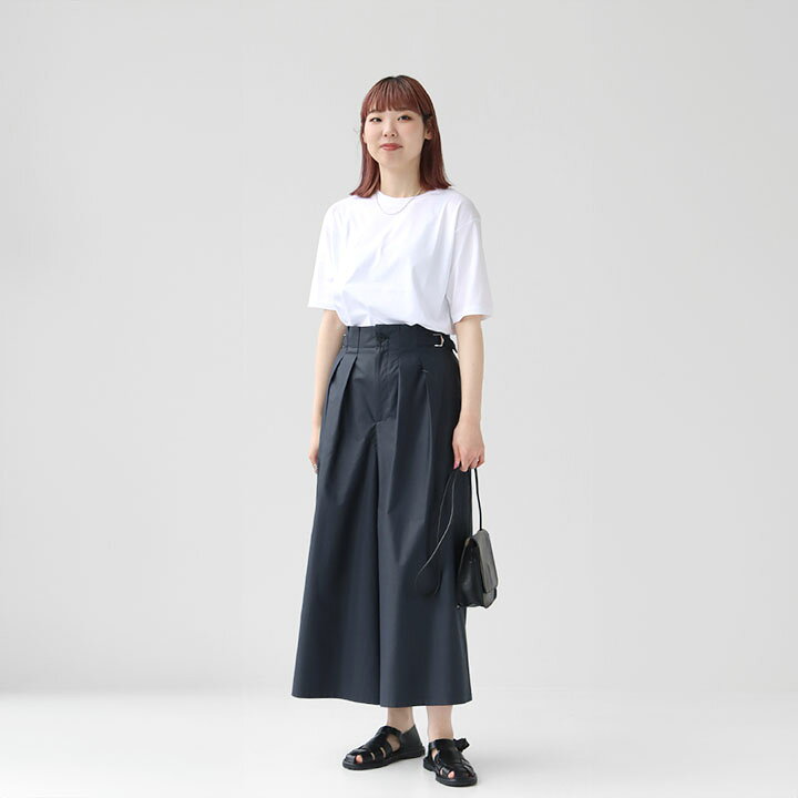 楽天市場】MACPHEE(マカフィー) クリスピータフタ タックワイドパンツ  