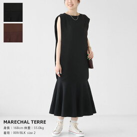 【20％OFF！】MARECHAL TERRE(マルシャル テル) カットソージョイントワンピース(ZMT232OP125)