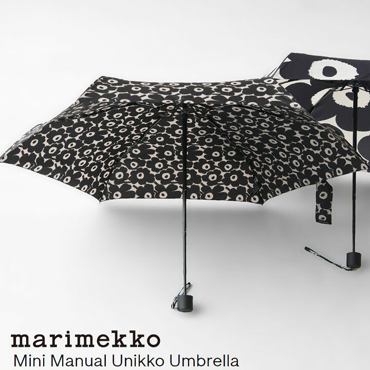 楽天市場】marimekko(マリメッコ) Mini Manual Unikko 折りたたみ傘  