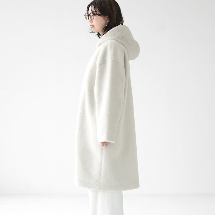 楽天市場】MICA & DEAL(マイカ＆ディール) フーデットファーコート 