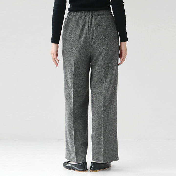 楽天市場】mizuiro ind(ミズイロインド) ワイド イージースラックス(4  