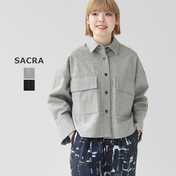 楽天市場】SACRA サクラ｜ハイカウント フランネル シャツジャケット