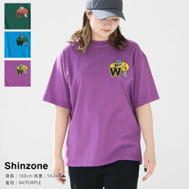 【30％OFF！6月11日9：30まで期間限定セール】SHINZONE(シンゾーン) ブルダッドTシャツ(22MMSCU11)※簡易包装で1枚のみネコポス配送可能です。