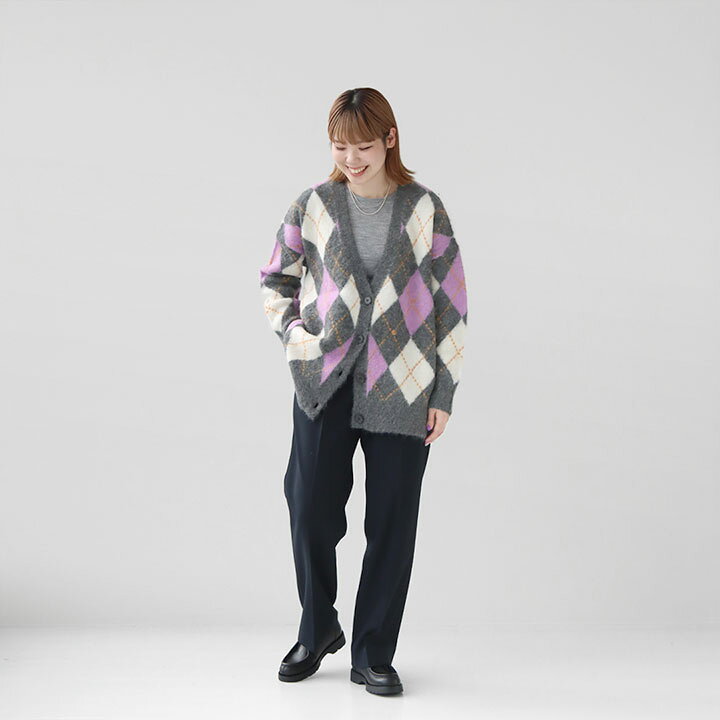 楽天市場】【20％OFF！】SHINZONE(シンゾーン) シャギーアーガイル 