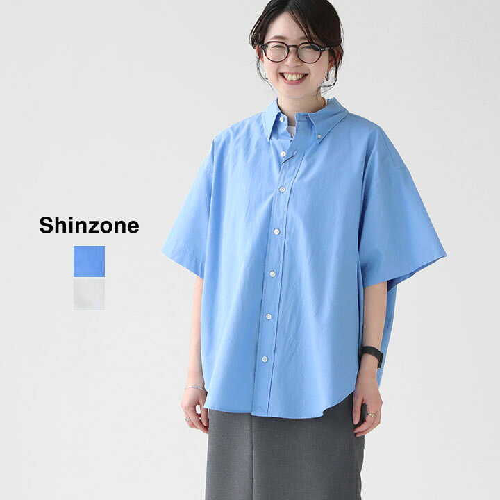 楽天市場】SHINZONE(シンゾーン) ハーフスリーブ DADDYシャツ 