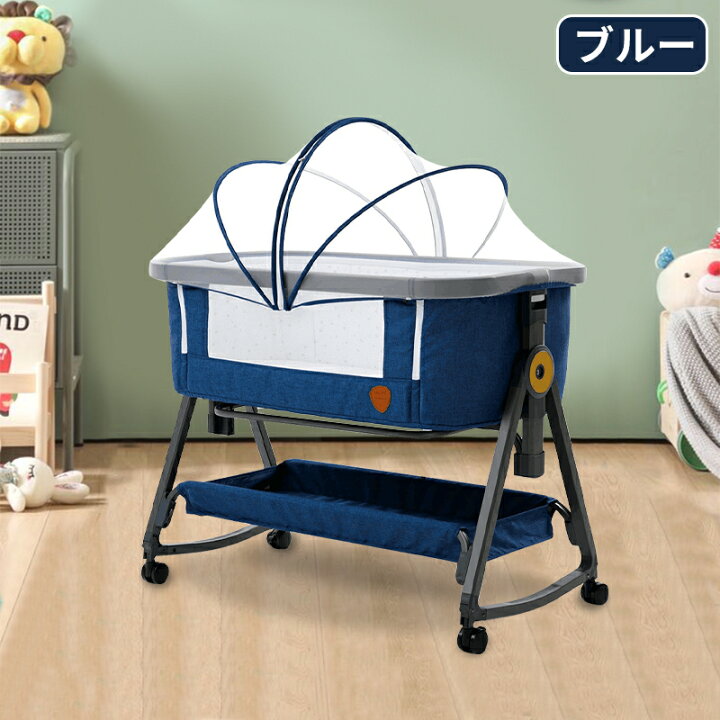 楽天市場】【クーポン有り】Nijakise ベビーベッド 赤ちゃん  
