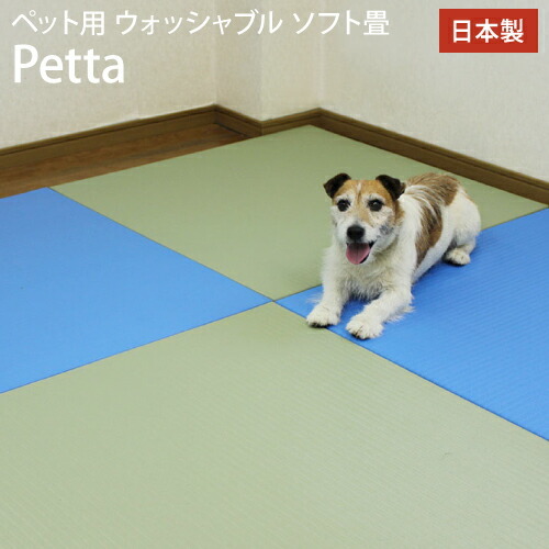 楽天市場】ペット用 ウォッシャブル ソフト畳 Petta（ペッタ） 88×88cm