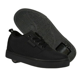 【SALE】Heelys ヒーリーズ 子供 ジュニア キッズローラーシューズ 1WHEELタイプ PRO 20-BLACK CANVAS HES10430