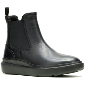 �yHushPuppies 2025�N�H�~���f���z HushPuppies �n�b�V���p�s�[ ���f�B�[�X �C �V���[�Y �u�[�c JOY CHELSEA / BOOT-BOLD BLACK LEATHER HPW11175
