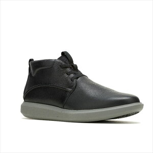ySALEzyHushPuppies 2024NH~fzHushPuppies nbVps[ Y JWAV[Y Xj[J[ C NILES CHUKKA - BOLD BLACK LEATHER HM10647-001