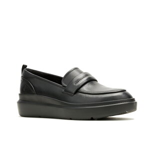 �yHushPuppies 2025�N�t�ă��f���z HushPuppies �n�b�V���p�s�[ ���f�B�[�X �C �V���[�Y �X�j�[�J�[ JOY PENNY LOAFER BOLD BLACK LEATHER HPW11142