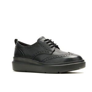 �yHushPuppies 2025�N�t�ă��f���z HushPuppies �n�b�V���p�s�[ ���f�B�[�X �C �V���[�Y �X�j�[�J�[ JOY WINGTIP SHOE BOLD BLACK LEATHER HPW11148
