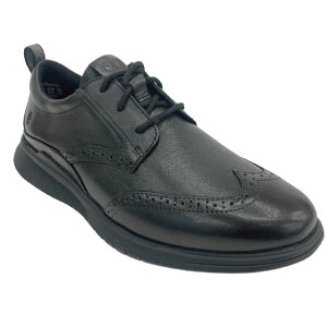 �yHushPuppies 2026�N�t�ă��f���zHushPuppies �n�b�V���p�s�[ �����Y �C �r�W�l�X�V���[�Y �E�B���O�`�b�v ADVANCE WINGTIP/SHOE BOLD BLACK LEATHER HPM10797