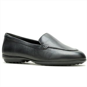 �yHushPuppies 2026�N�t�ă��f���zHushPuppies �n�b�V���p�s�[ ���f�B�[�X ALICE LOAFER / SHOE BOLD BLACK LEATHER HPW11270
