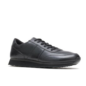 Hush Puppies ハッシュパピー メンズ シューズ 靴 スニーカー ドレス SEVENTY8 MT JOGGER BLACK LEATHER HM02198-007