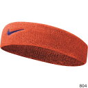 【SALE】NIKE ナイキ スポーツアクセサリー スウッシュ ヘッドバンド BN2091-804 チームオレンジ/カレッジネイビー