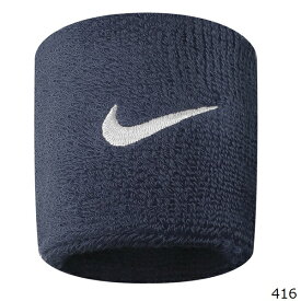 【SALE】NIKE ナイキ スポーツアクセサリー スウッシュ リストバンド 2個入 オブシディアン/ホワイト BN2095-416