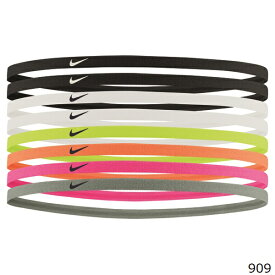 【SALE】NIKE ナイキ スポーツアクセサリー スキニー ヘッドバンド 8本パック BN2070-909
