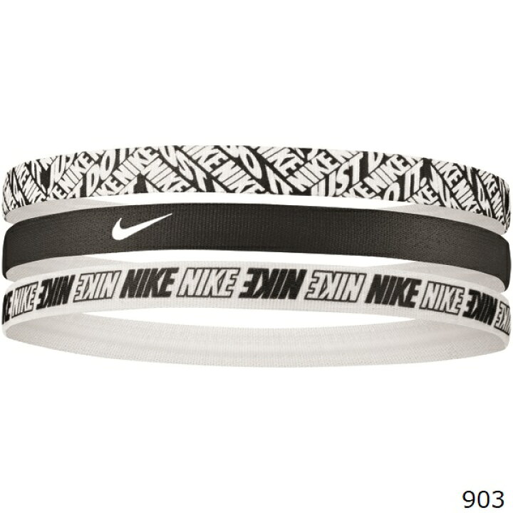 楽天市場 Nike ナイキ スポーツアクセサリー プリント ヘッドバンド 3本パック Bn56 903 Newtro 楽天市場店