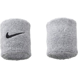 【SALE】NIKE ナイキ スポーツアクセサリー スウッシュ リストバンド 2個入 グレーヘザー/ブラック BN2095-051