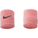 【SALE】NIKE ナイキ スポーツアクセサリー スウッシュ リストバンド 2個入 ピンクゲイズ/オイルグレー BN2095-677