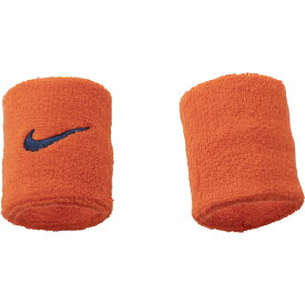【SALE】NIKE ナイキ スポーツアクセサリー スウッシュ リストバンド2個入 チームオレンジ/カレッジネイビー BN2095-804