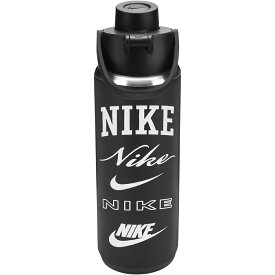 NIKE ナイキ 保冷専用ボトル SS リチャージチャグボトル 24oz/700ml グラフィック ブラック/ホワイト HY2018-087