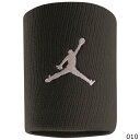 JORDAN ジョーダン スポーツアクセサリー リストバンド ジャンプマンリストバンド 2個入 ブラックホワイト JD1007-010