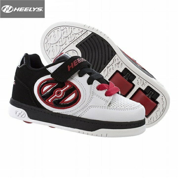 楽天市場 Heelys ヒーリーズ 子供 キッズ ジュニア ローラーシューズ Plusx2 White Black Red Newtro 楽天市場店 楽天市場 Heelys ヒーリーズ 子供 キッズ ジュニア ローラーシューズ Plusx2 White Black Red Newtro 楽天市場店