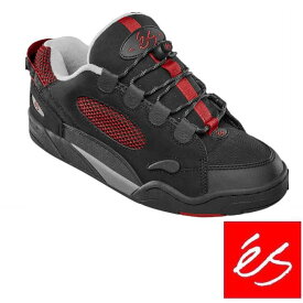 eS エス MUSKA BLACK/RED マスカ スニーカー シューズ 靴 25 25.5 26 26.5 27 27.5 FOOTWEAR スケシュー スケボー SKATE スケートボード