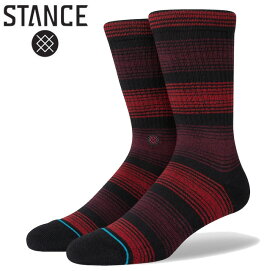 STANCE スタンス TONALITY ハイソックス 靴下 INFIKNIT インフィニット socks sox インナー スケボー スケート SKATE ストリート アウトドア 柄 [BLACK]