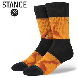 STANCE スタンス ASSURANCE ハイソックス 靴下 INFIKNIT インフィニット socks sox インナー スケボー スケート SKATE ストリート アウトドア 柄 [BROWN]