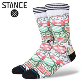 STANCE スタンス KEVIN LYONS ORNAMENT ケビン・ライオン ハイソックス 靴下 socks sox [WHITE]