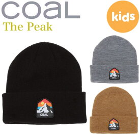 COAL コール The Peak Kids Beanie ビーニー ニット帽 帽子 子供用 キッズ 防寒 Beanies スノーボード スキー 雪 スケボー 釣り Snow